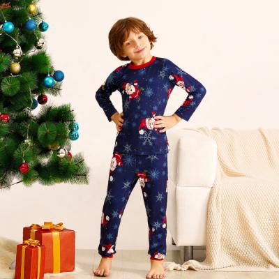 China Christmas QUICK DRY home use long pajamas set, parent-child pajamas, women's pajamas YUXIN-04 for sale