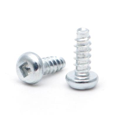 China Square Drive Steel Parafuso Head Pan China Factory Pan Self Tapping Galvanized Trilobular Screws for sale