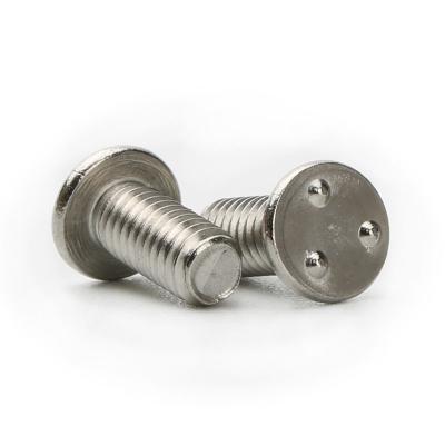 China Three Point Stup Screw High Strength Stainless Steel Three Point Spot Welding Stud Screw for sale