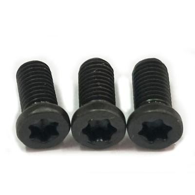 China Factory Direct Countersunk M4*10mm Countersunk Head Torx Black Coating Screw for sale