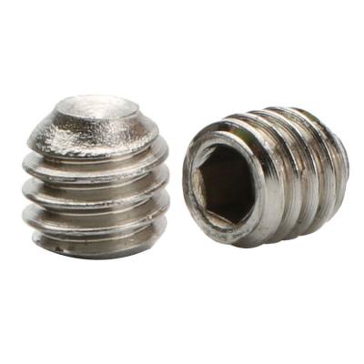 China Automotive Industry A2 Stainless Screw With Taper Point DIN 916 Cup Point Screw M2x2 Socket Set Screw for sale