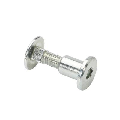 China Boot Boot Hex Socket Stainless Steel Post Screw Chicago Head Binding Screw For Leather Belt for sale