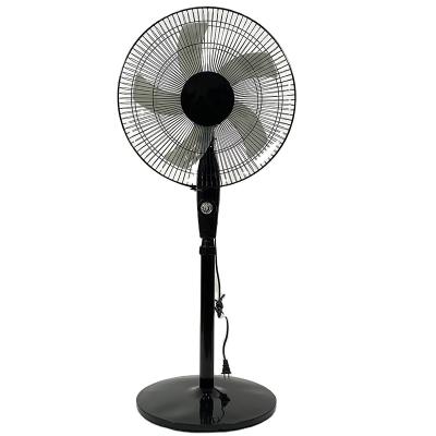 China MY40-16 Hotel Black Electric Fan Three-speed Variable Speed ​​Rack Fan for sale