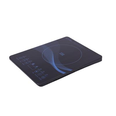 China Hotel 2200w Microcrystalline Panel Smart Induction Cooker Household Commercial Induction Cooker for sale