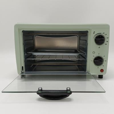 China Hotel Baking Kitchen Appliances 12 Liters Date Green Baking Electric Timing Oven for sale