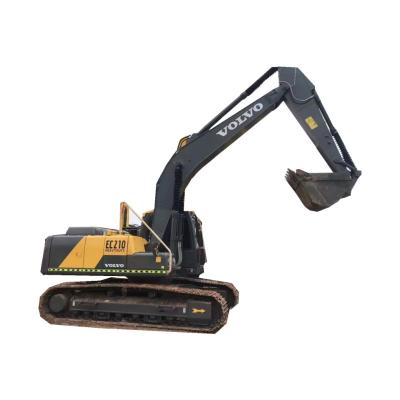 China Quick And New Sweden VolvoEC210 Used Excavator For wholesale 1mÂ³ for sale