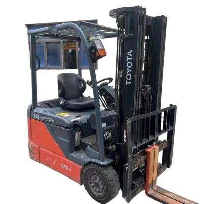 China Hotels TOYOTA Forklift Used Electric Forklift 1.5 ton for sale