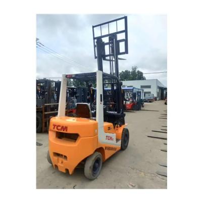 China Construction used TCM 2.5 tons Diesel Forklift Engine strong pump Technical Dimensions Sales in low price for sale