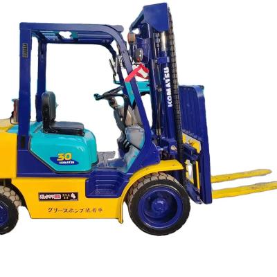 China Construction High Quality Used small Komatsu forklift 3 ton Komatsu Diesel Forklift 30 Cheap Price for sale