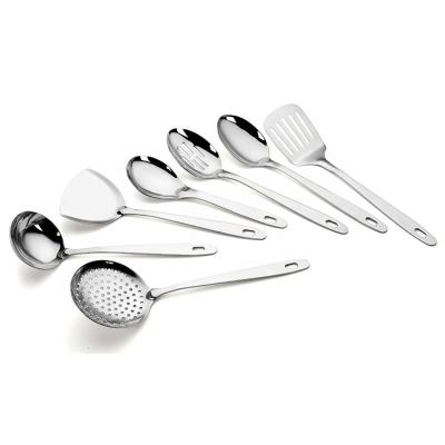 China Sustainable Kitchenware And Housewares Stainless Steel Kitchen Utensil Set for sale