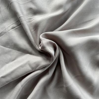 China Other new soft design woven tencel satin fabric viscous apparel 2021 for sale