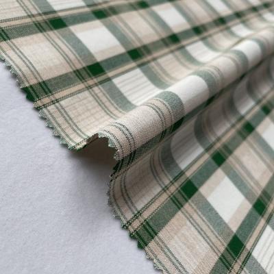 China Other check 2021 cheap stretch polyester rayon fabric yarn dyed wholesale for sale