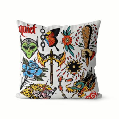 China Polvester PORTABLE Home Decorative Printed Microfiber Pillow Deepking Sofa Cushion Print Pillows Sublimation Sofa Cushion Cover Home Decor for sale