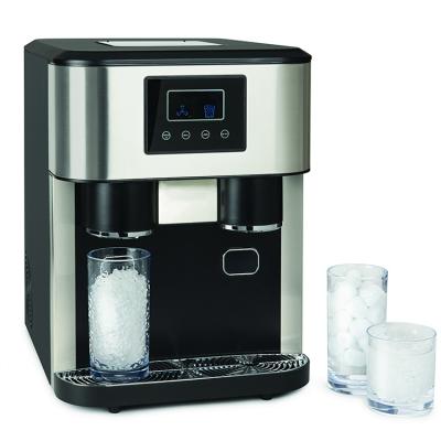 China Hotel Compact Ice Maker with Ice Crusher and Ice Water Dispenser for sale