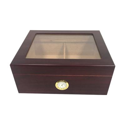 China Cigar Storage Customized Cedar Wooden Cigar Cabinet Cigar Case Cigar Humidor for sale