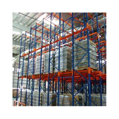 China Corrosion Protection Low Cost Heavy Duty Drive In Racking for sale