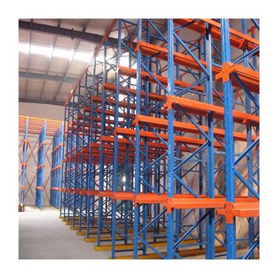 China Automatic Rack Heavy Duty Drive In Pallet Racking For Cold Warehouse for sale