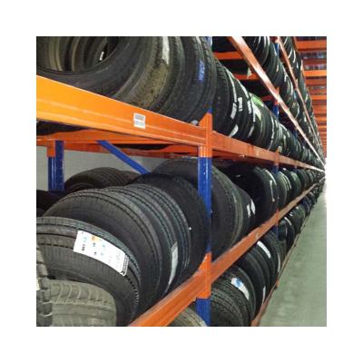 China Corrosion Protection Good Quality Warehouse Tire Shelf Tire Rack for sale