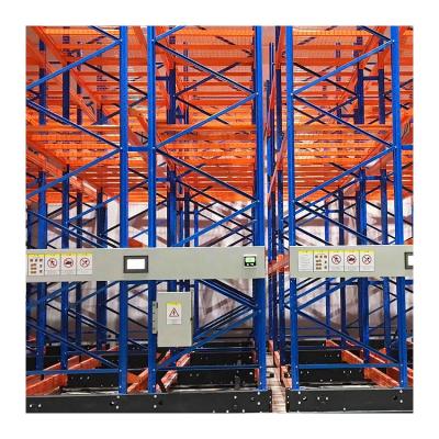 China Conventional Rack Factory Price Automatic Warehouse Storage Pallet Rack Electric Moving Shelves System for sale