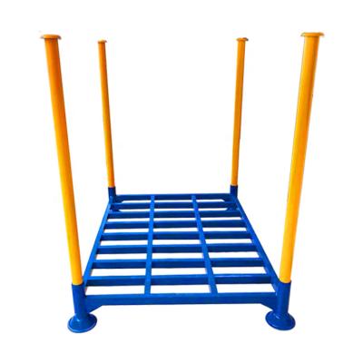 China Removable Corrosion Protection Warehouse Storage Stacking Post Rack With Powder Coating Finishing for sale