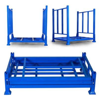 China Suitable Of Warehouse Rack Steel Stacking Pallet Stack Unit Outside Heavy Duty for sale