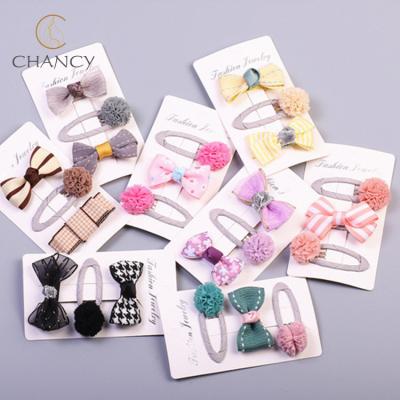 China Lovely Fashion Design Korea Hair Accessories Kids Eco-friendly Hair BB Cilp for sale