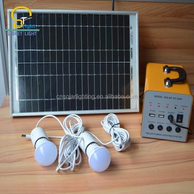 China Aluminum Solar Lamp 20W Solar Camping Lighting System for sale