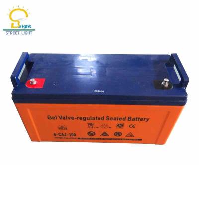 China Environmental Friendly Solar Lighting 150Ah 12V Solar Battery Rechargeable for sale