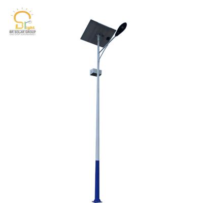 China Customized High Efficiency 6M 30W High Efficiency LED Street Light 6M 30W Waterproof LED Portable High Bright Solar Street Light for sale