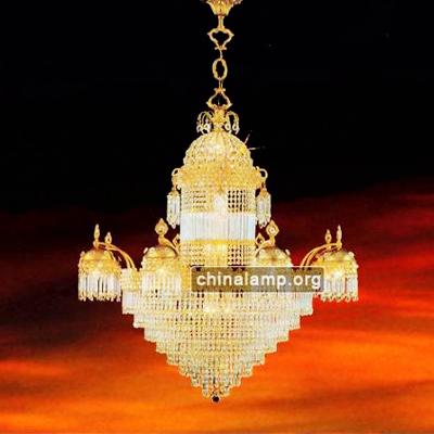 China Islam Mosque Traditional Chandeliers Large Custom Project Lights Arabic Chandelier for sale