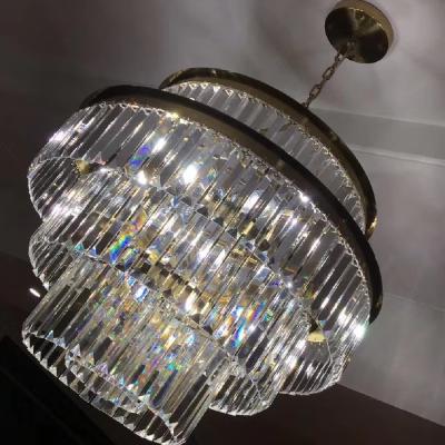 China Modern Custom Large Size Chandelier Decoration Modern Dining Room Hall Villa Villa Hotel Pendant Light for sale