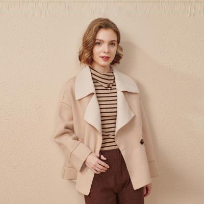 China Fall 2021 Vintage Side Women Clothes Casual Long Sleeve Jacket Doubles Breathable Coats for sale