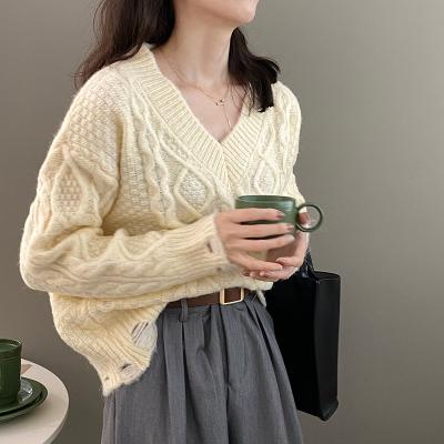 China Breathable Ready To Ship New Autumn Clothes Sweater Women Sheath Long Knitted Ladies Full Sweaters for sale