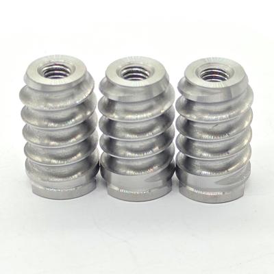 China 303 304 Stainless Steel Thread Adapter Internal Thread / External Threaded Straight Thread Adapter for sale