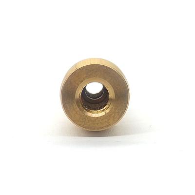 China Hex Brass Female Connector OEM Brass Female Coupler Controle de precisão à venda