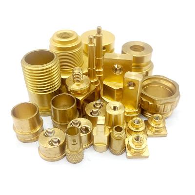 China OEM CNC Precision Turned Components Anodized Brass Precision Components for sale