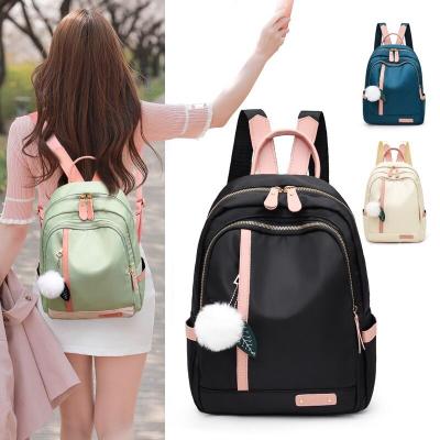 China High Quality PORTABLE Fashion Women Backpack 2022 Female Student School Shoulder Bag Female Organizer Pu Leather Backpack for sale