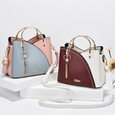 China Multifunctional Women Handbags 2021 PU Designer Customized Ladies Crossbody Shoulder Bags Luxury Smooth Leather Women Handbags for sale