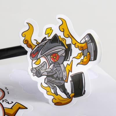 China Waterproof Factory Custom Design Cute Printing Waterproof PVC Car Decoration Vinyl Stickers Sheets for sale