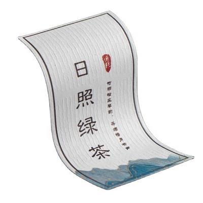 China Custom Waterproof Waterproof Sticker Clear PVC Printing Label Stickers for sale