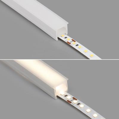 China Profile Channel Indoor High Transmittance Recessed Neon Sign Flex Tube Silicone Neon Led PC Cover for sale