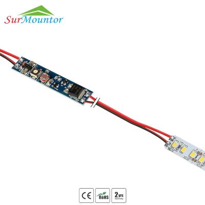 China In Led Profiles 12V 24V Mini Light Sensor Switch for LED Strips Aluminum Profiles for sale