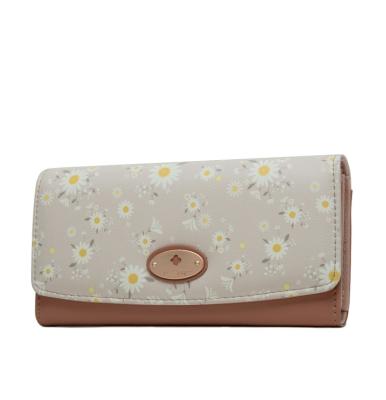 China Other PRETTYZYS 2021 Best Seller Large Capacity Long Wallet With Beautiful Pattern For Young Ladies for sale