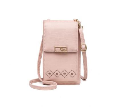 China PRETTYZYS High Quality Girls Shoulder Fashion Leather Women Phone Bag Shoulder Sling Bag With Simple Desig for sale