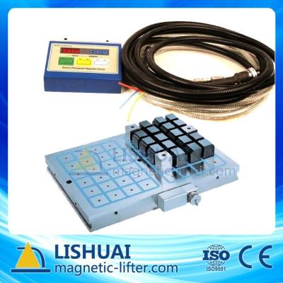 China 50x50 Posts CNC Magnetic Milling Machine Table With 50x50mm Controller for sale