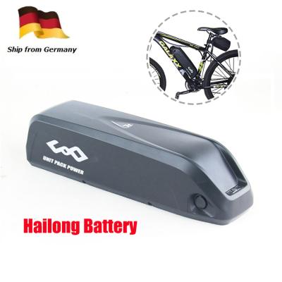 China DDP electric bike shipping Hailong akku 36v 14.5ah electric bike battery for 36v 250w 350w 500w bafang motor kit for sale