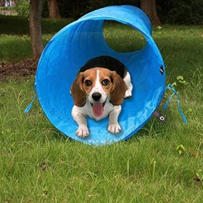 China Viable Dog Tunnel Tube Kitty Tunnel Pet Toys Peek Hole For Cats Puppies Kittens Rabbits for sale