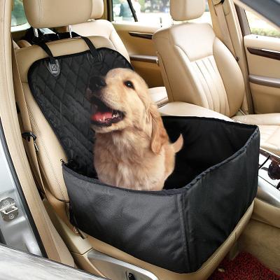 China OEM/ODM Pet Car Seat Booster Car Seat Breathable 2 In 1 Function Foldable Protector Dog Portable Traveling Carrier Drop Shipping Support for sale