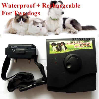 China OEM/ODM Viable Electric Dog Barrier Waterproof Pet Containment System Collar and Underground Rechargeable Shock Training for sale