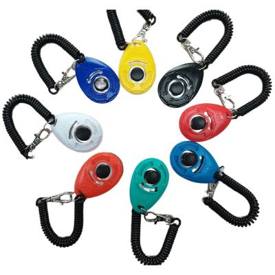 China OEM ODM Viable Dog Training Clicker with Wrist Strap for sale